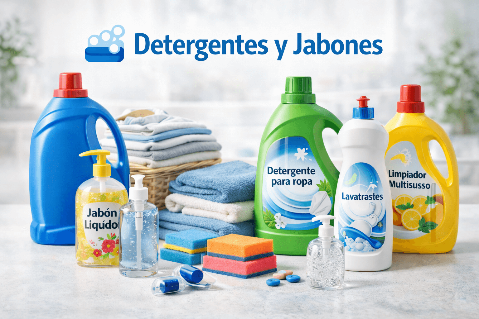 Detergentes y Jabones