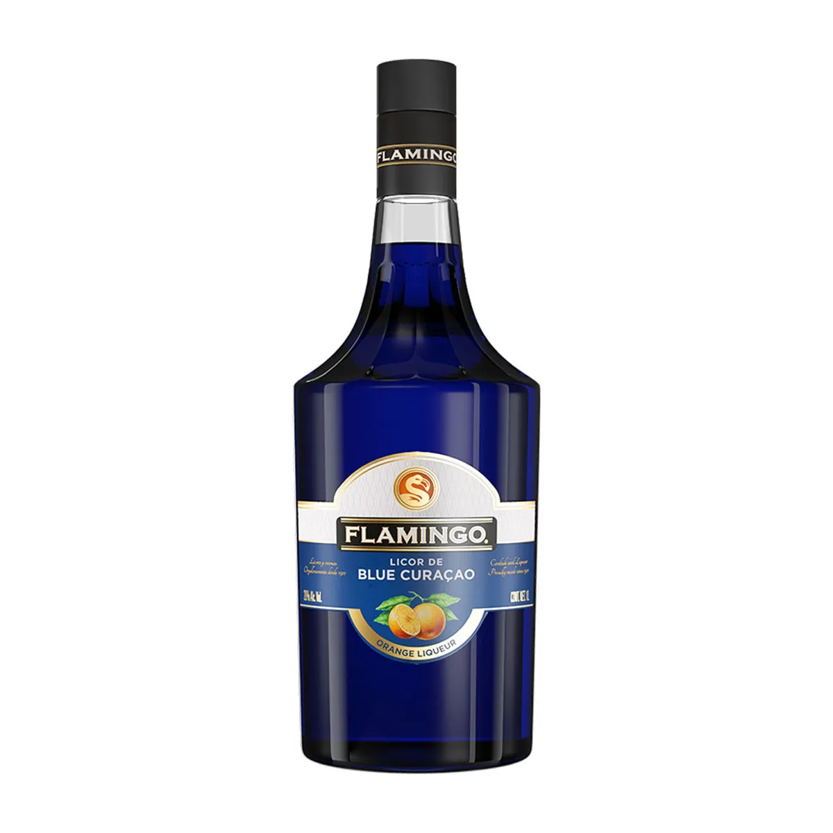 Licor de Blue Curaçao Flamingo 750ml