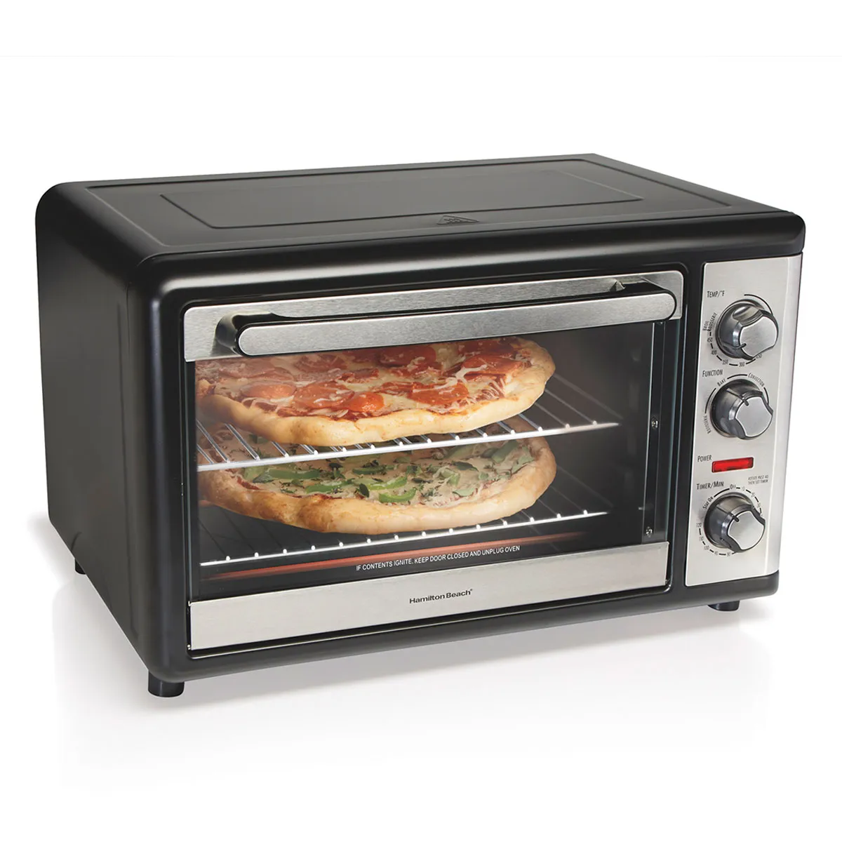 Horno Eléctrico Hamilton Beach 32L 31108 Negro