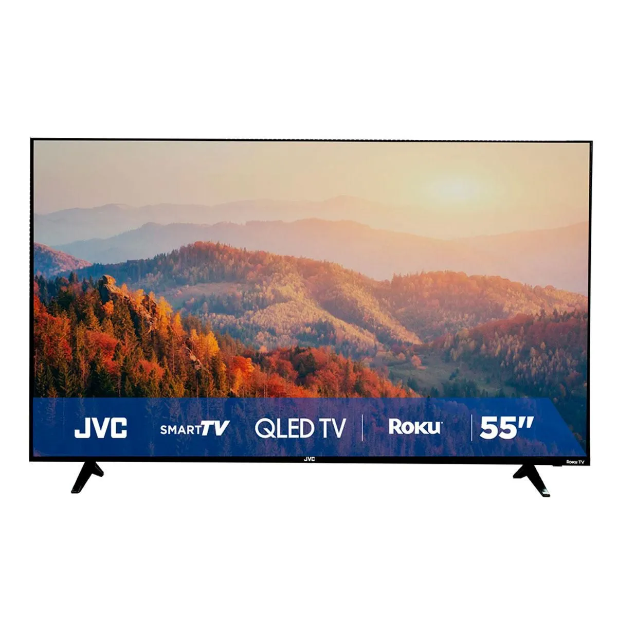 Pantalla JVC 55 Pulgadas QLED Roku Frameless