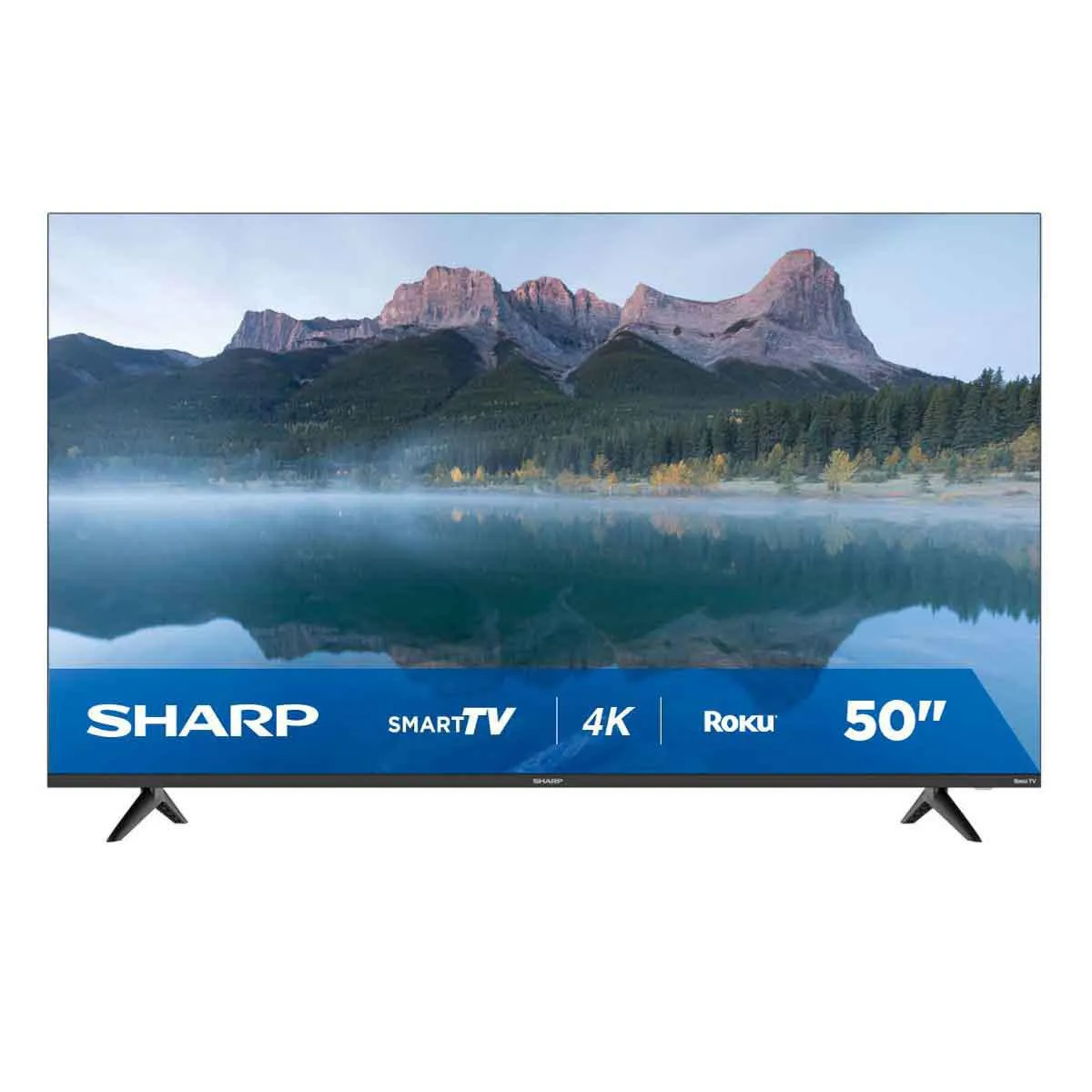 Pantalla Sharp 50 Pulgadas Smart TV Roku 4K UHD 4T-C50DL7UR