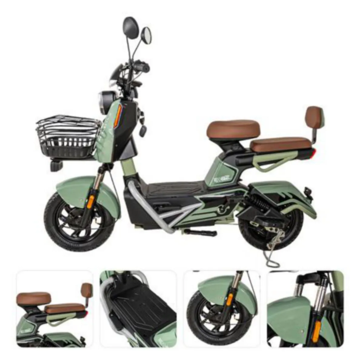 Bicicleta Electrica Moto Bici Scooter 3 Vel 55km/h 500w 12v Bizmo