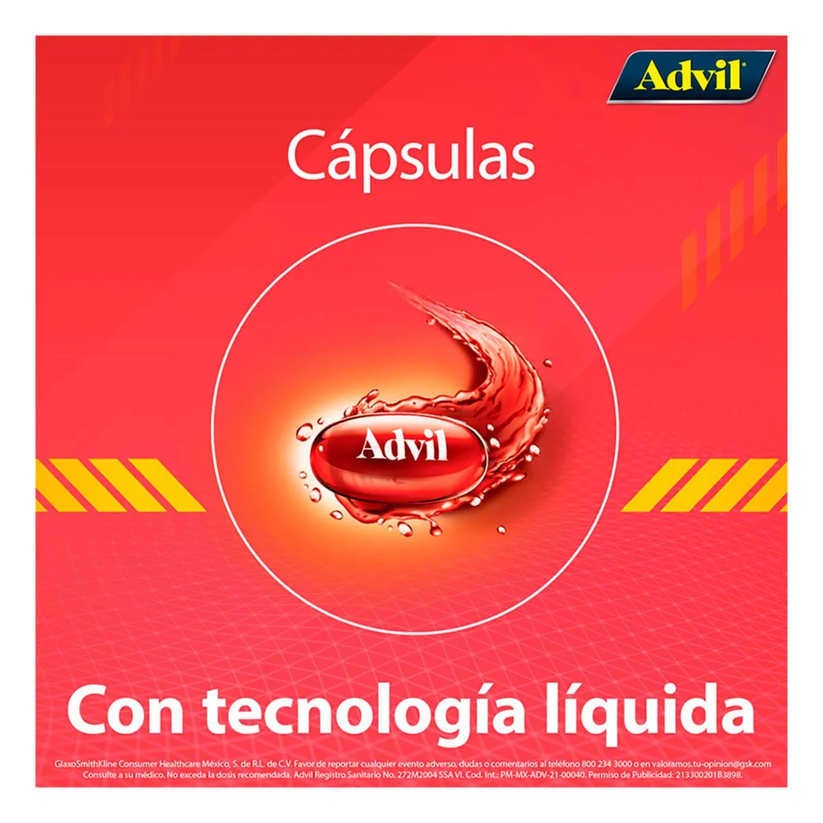Capsulas Advil Analgésico 400mg-20 CAPSULAS