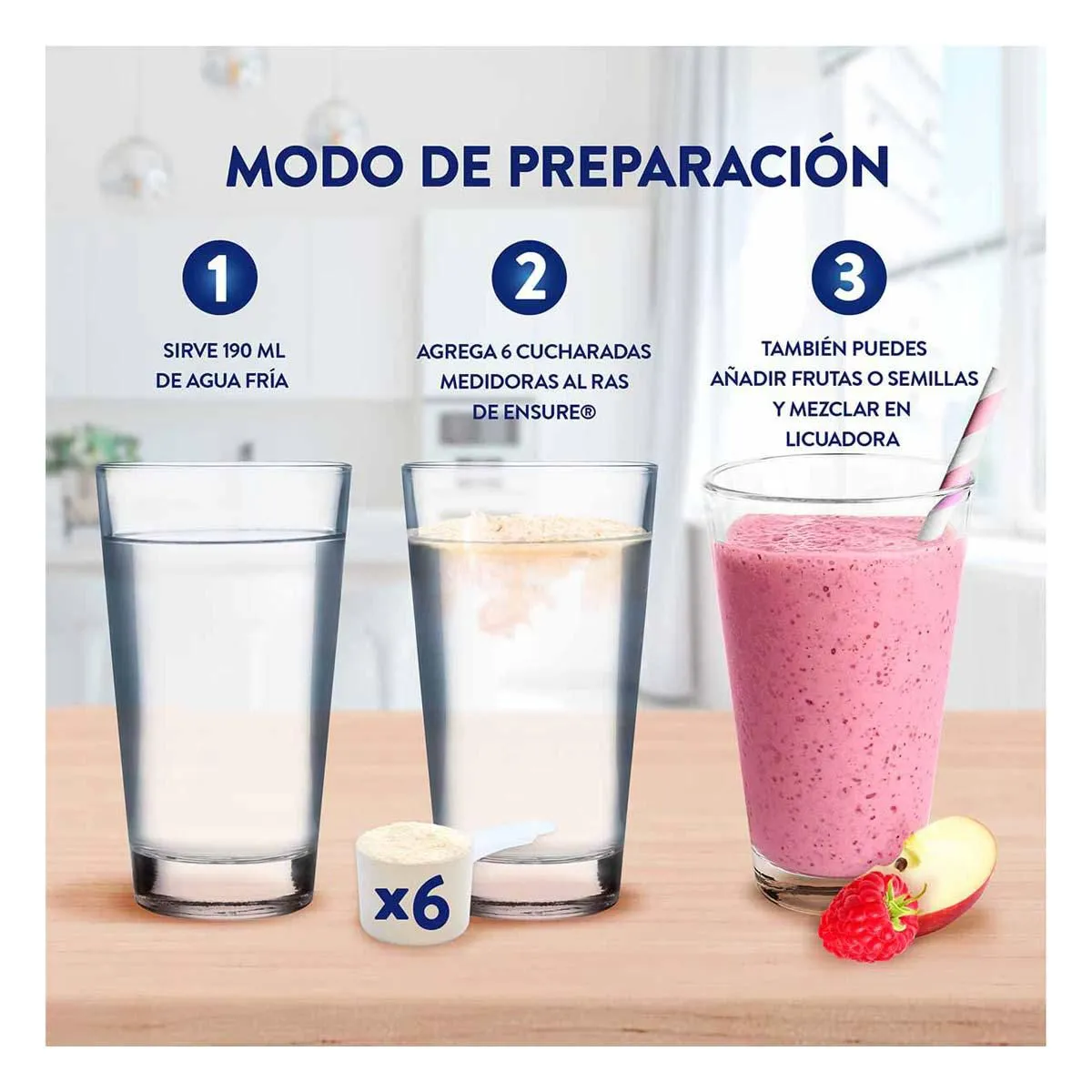 Suplemento Alimenticio Ensure Alimentación Especializada Vainilla 400g