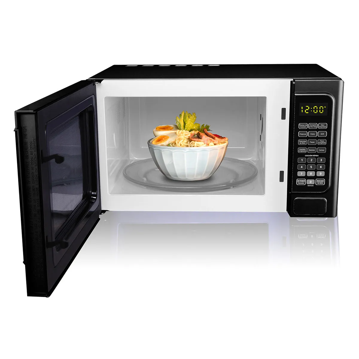 Horno de Microondas Oster 1.1 Pies Cúbicos Negro OGMM41012