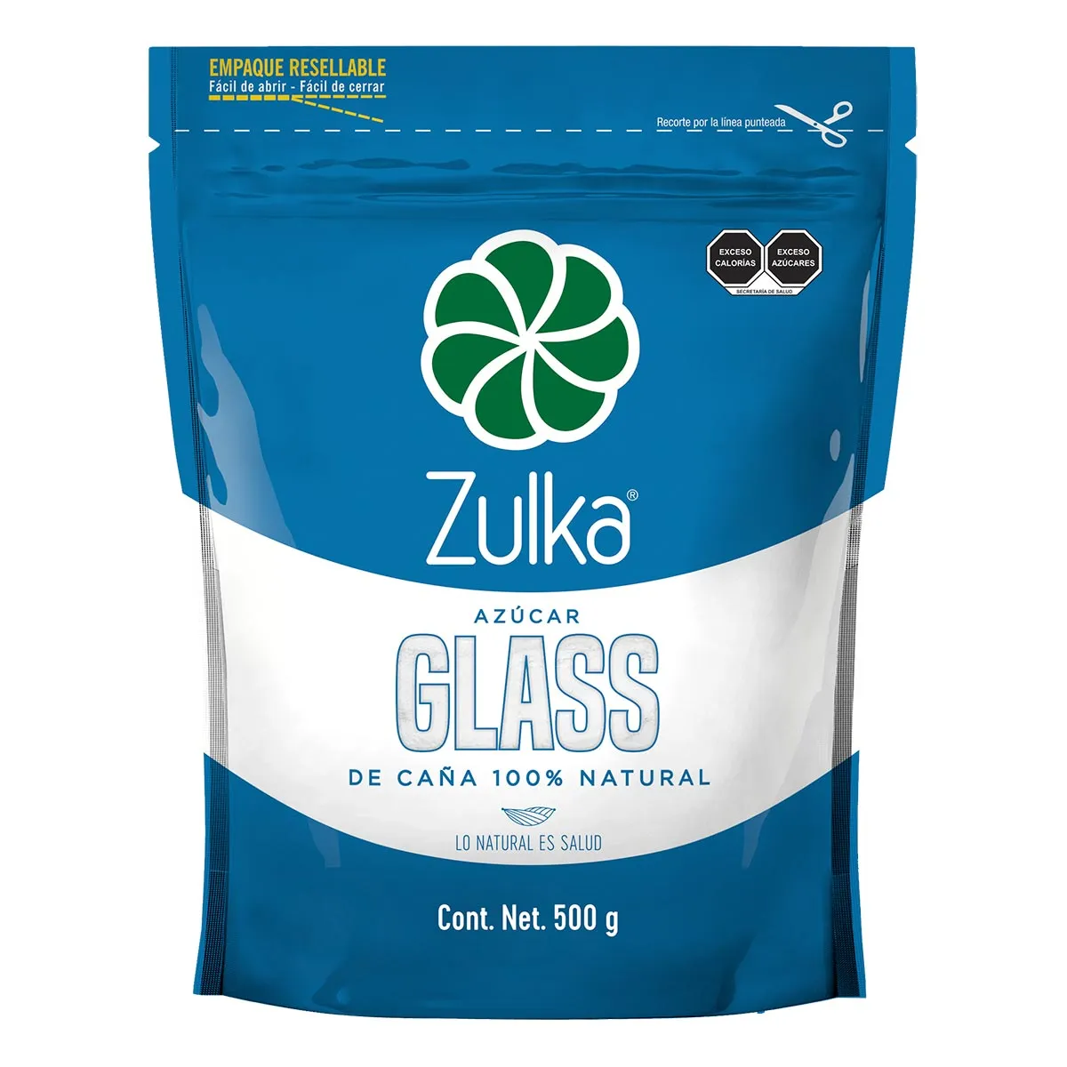 Azúcar Zulka Glass 500g