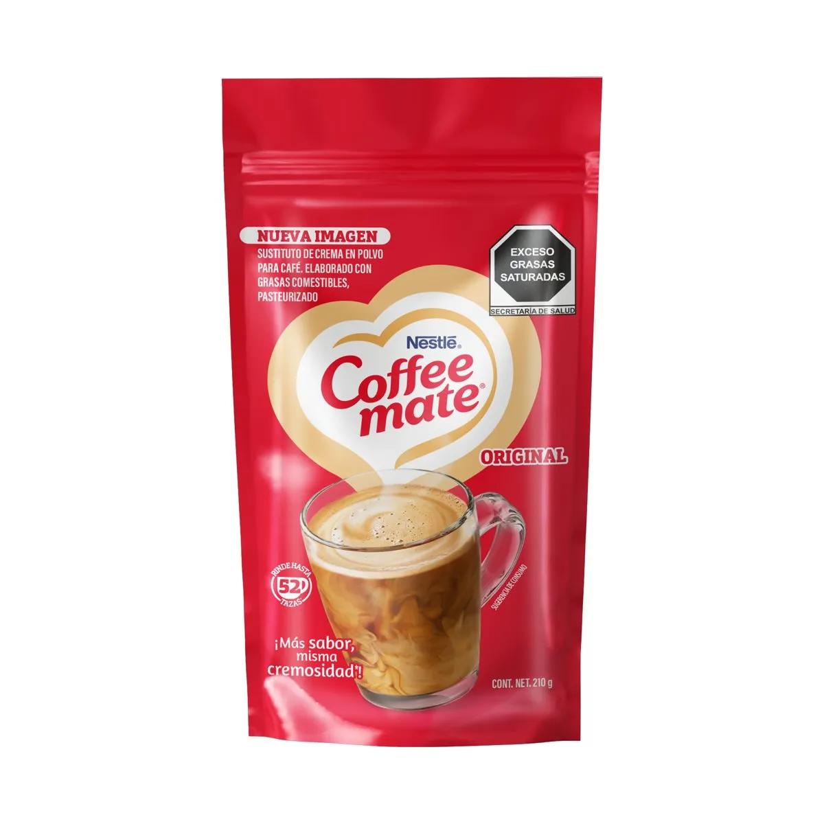 Sustituto De Crema Para Café Coffee Mate En Polvo Sabor Original 210g