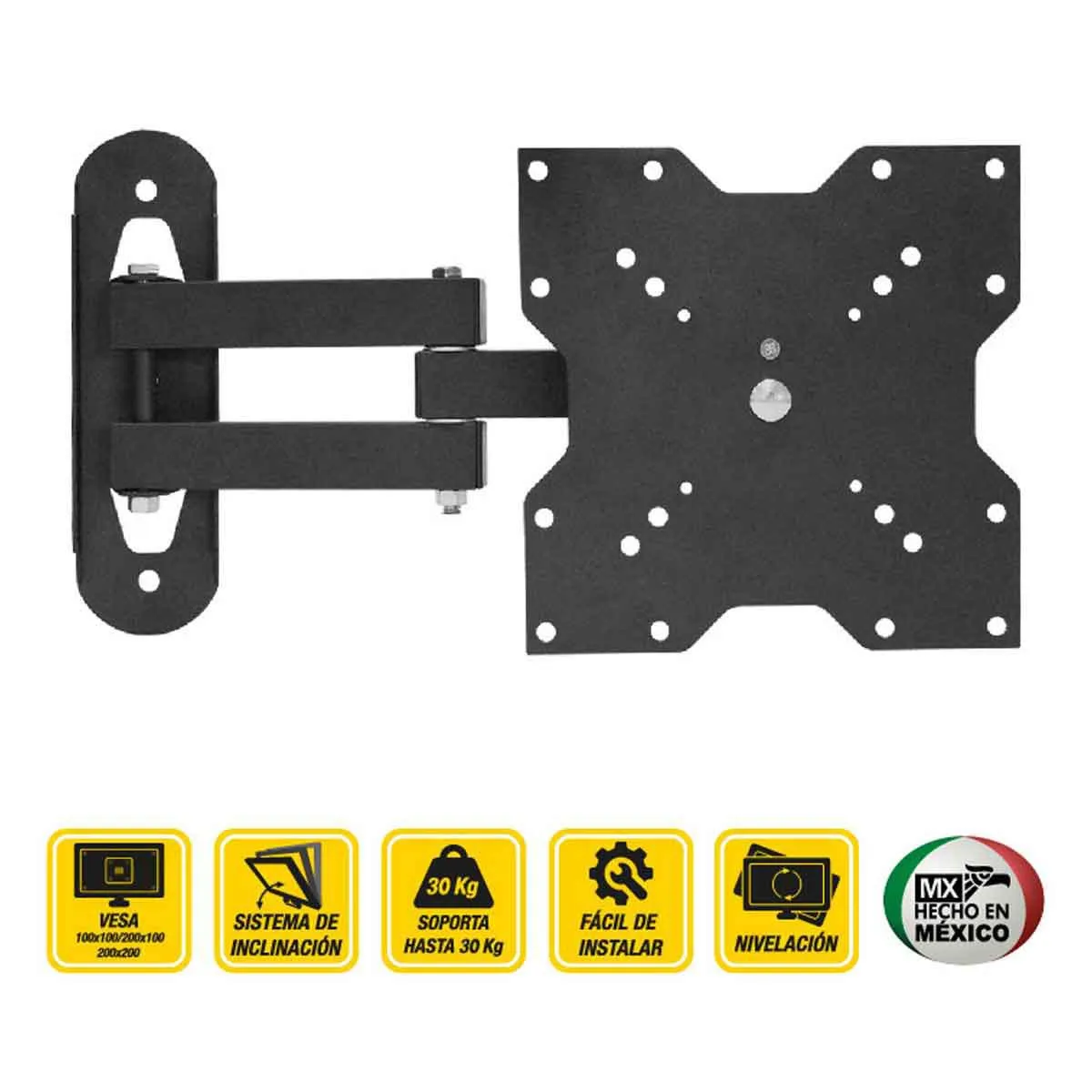 Soporte para Pantalla Strong Rhino Articulado de 10 a 55 Pulgadas ST- 400