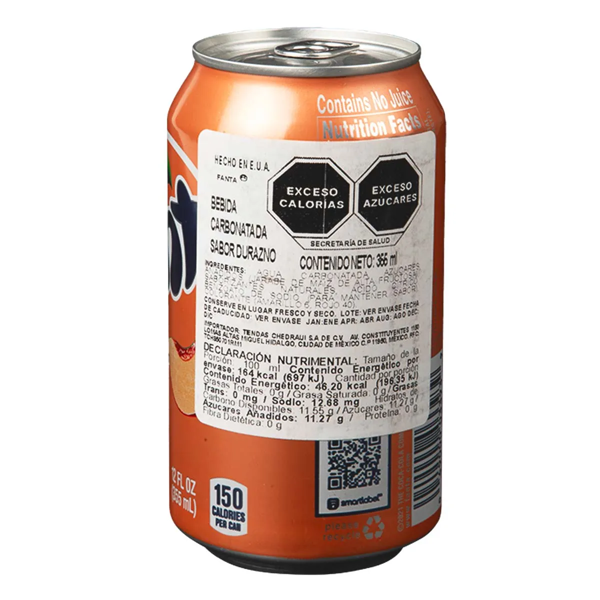 Refresco Fanta Peach 355ml