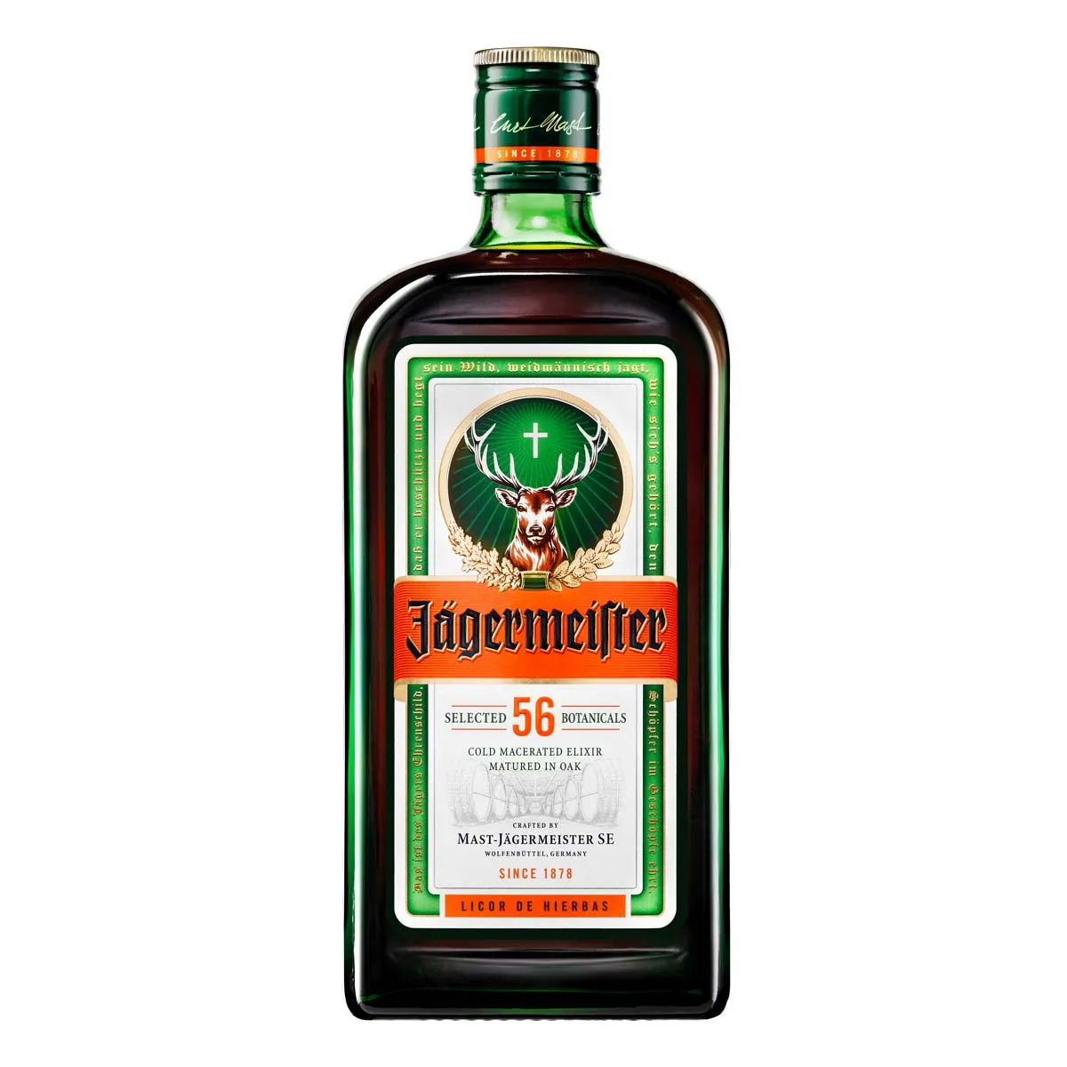 Licor Herbal Jagermeister 700ml