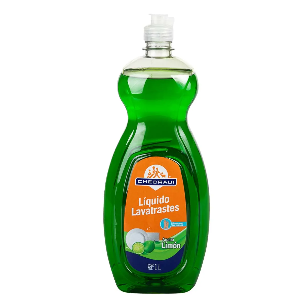 Lavatrastes Chedraui Limón Gel 1L
