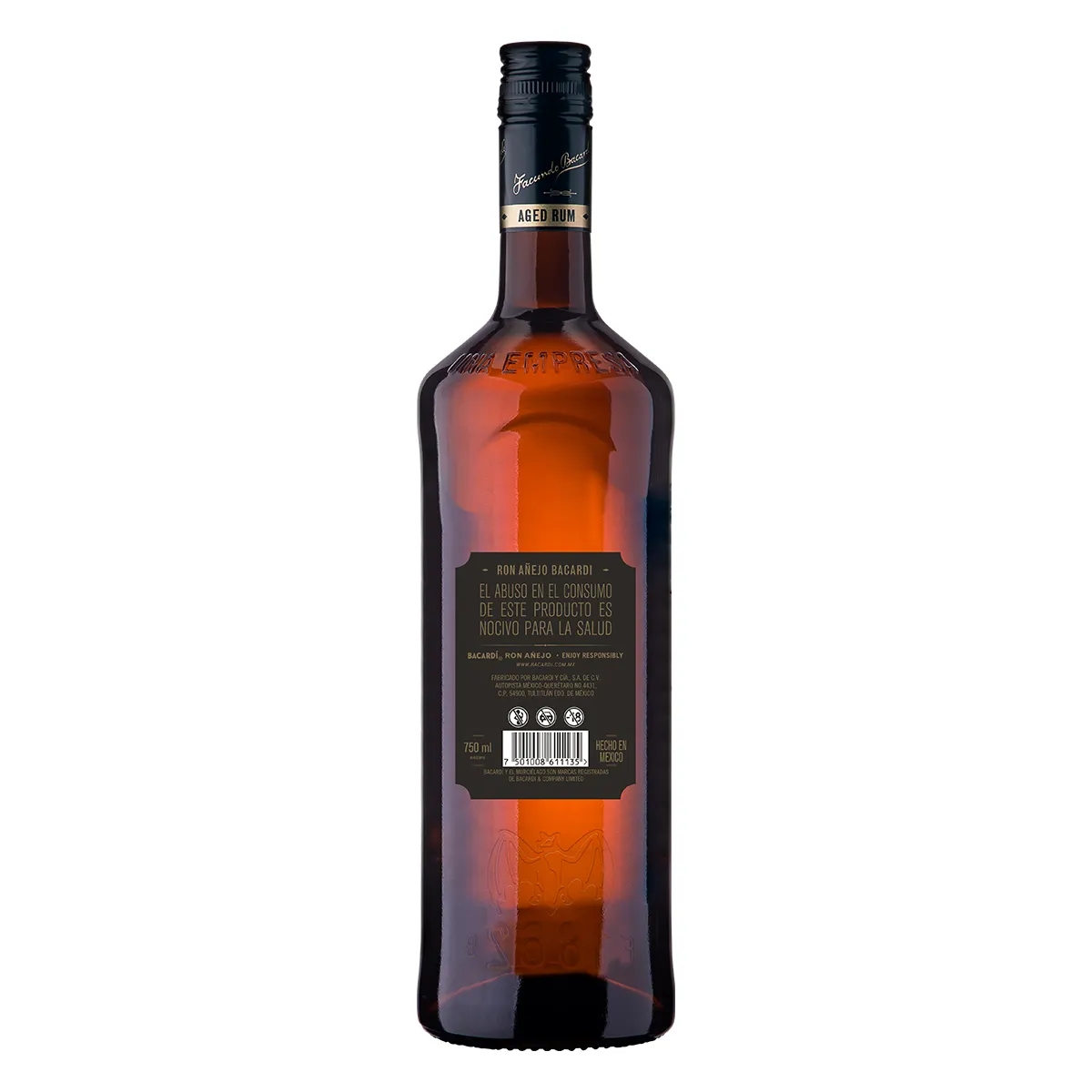Ron Bacardí Añejo 750ml