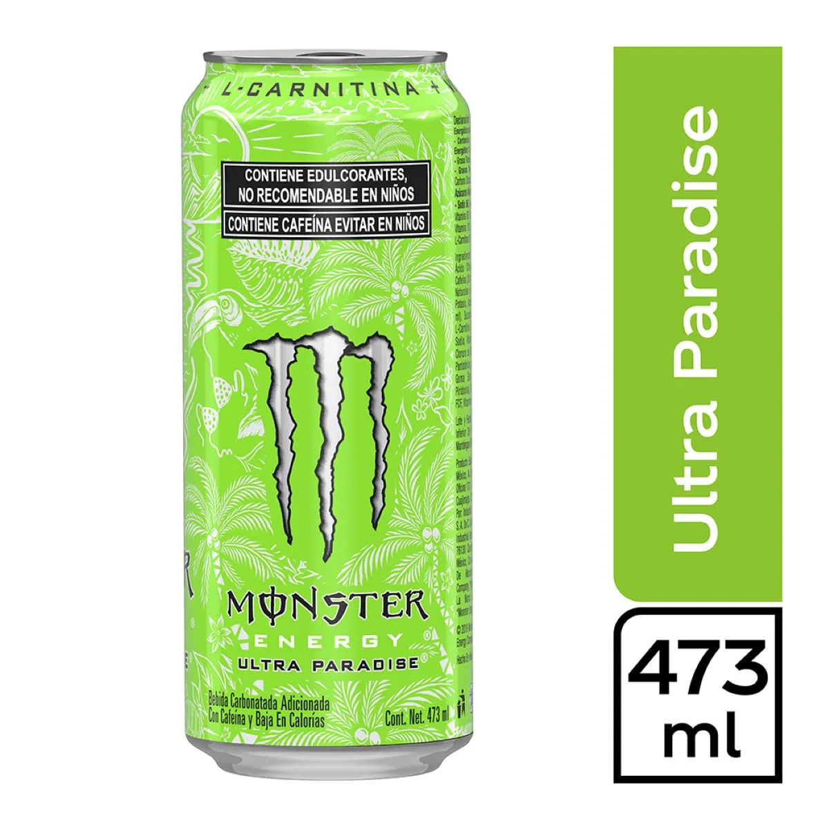 Bebida Energizante Monster Ultra Paradaise 473ml