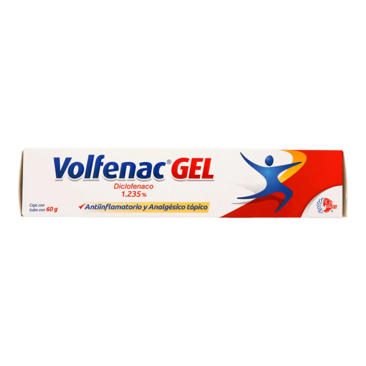 Gel Tópico Genérico Diclofenaco 1.235% Tubo con 60g