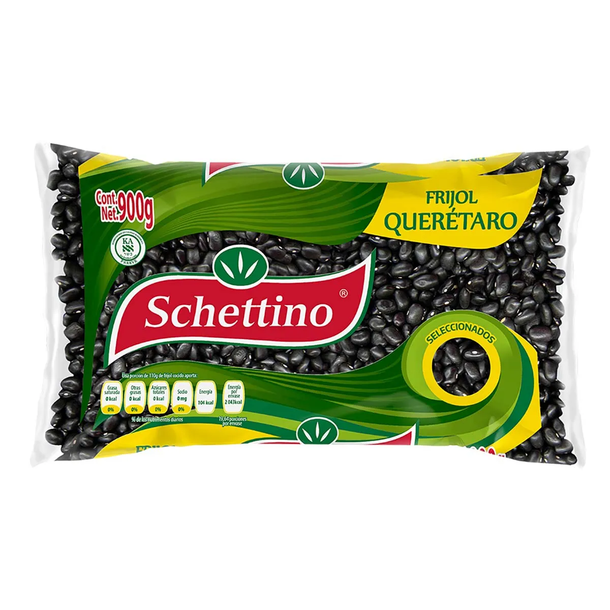 Frijol Schettino Negro Queretato 900g
