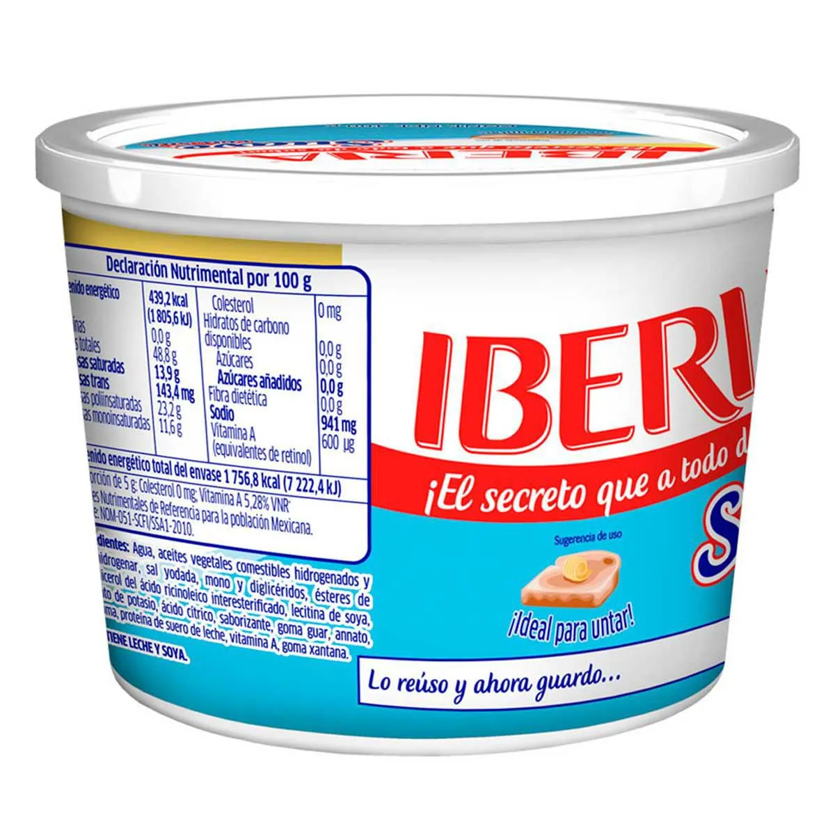 Margarina Iberia con Sal 400g