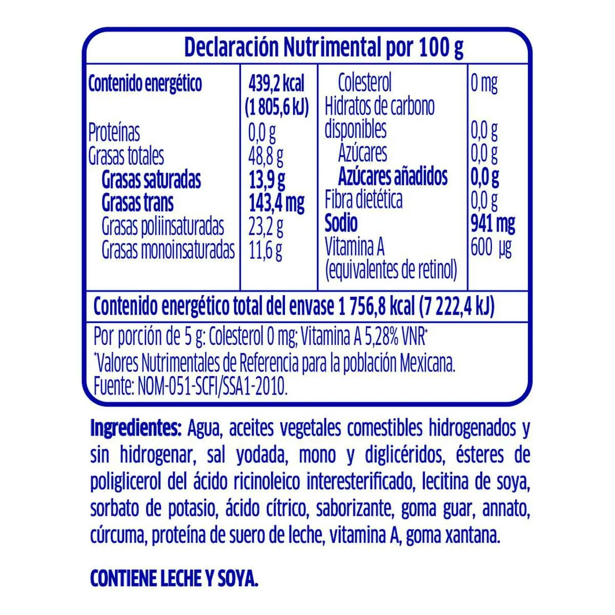 Margarina Iberia con Sal 400g