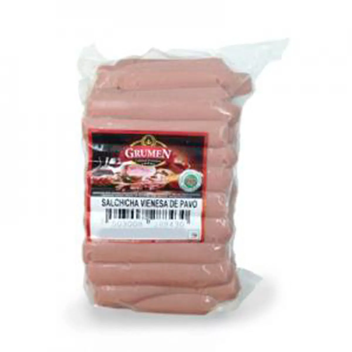 Salchicha Grumen Pavo Viena por kg