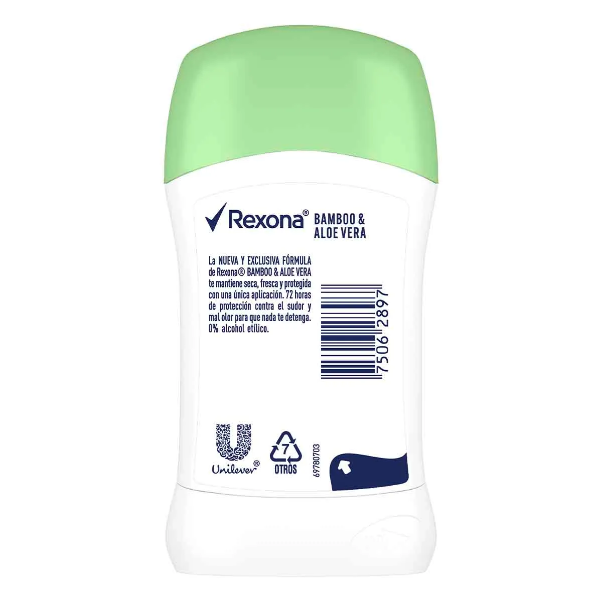 Antitranspirante Barra Rexona Mujer Bamboo & Aloe Vera 45g