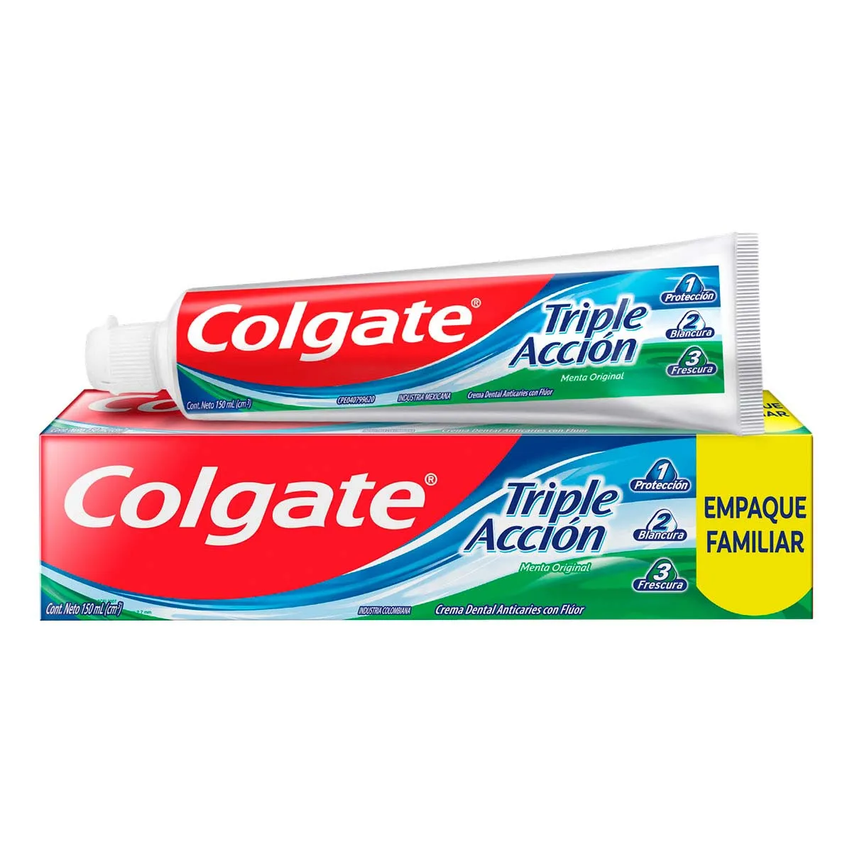 Pasta Dental Colgate Triple Acción Familiar 150ml