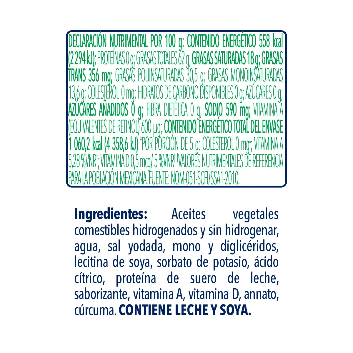 Margarina Primavera 190g con sal