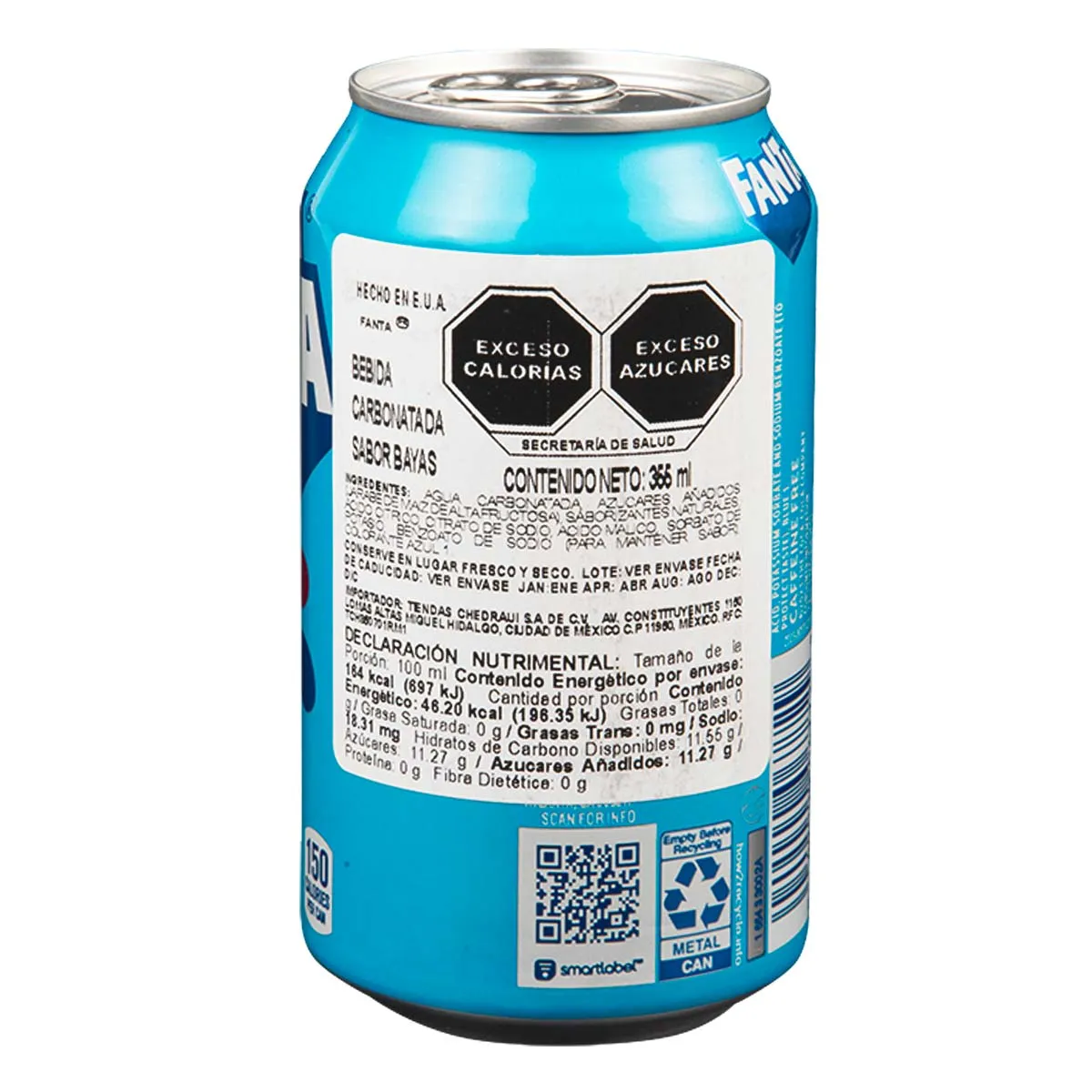 Refresco Fanta Berry 355ml