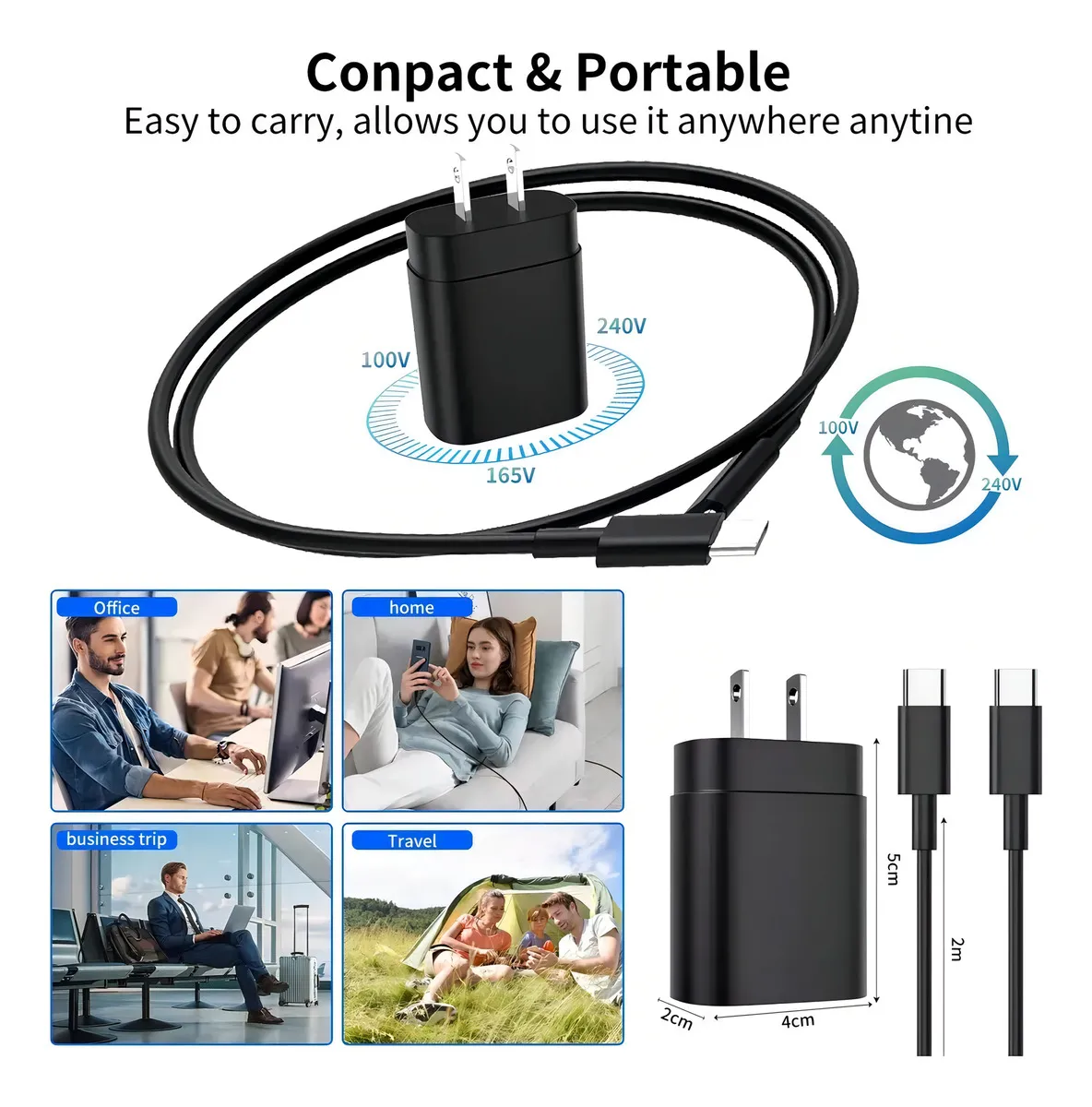 Cargador USB-C Rápido