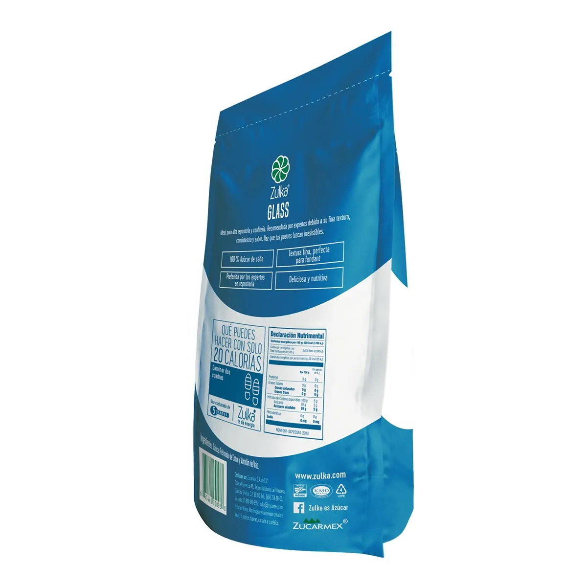 Azúcar Zulka Glass 500g