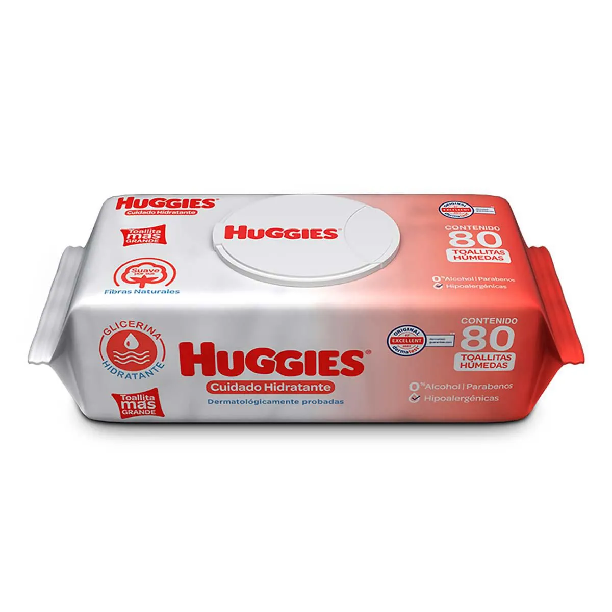 Toallitas Húmedas para Bebé Huggies Cuidado Hidratante 80 Toallitas