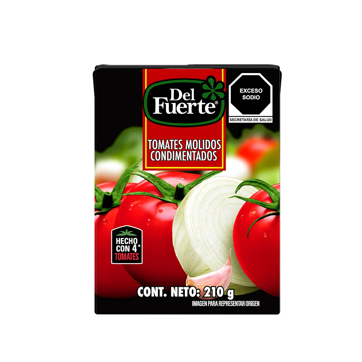 Tomates Molidos Del Fuerte Condimentados 210g
