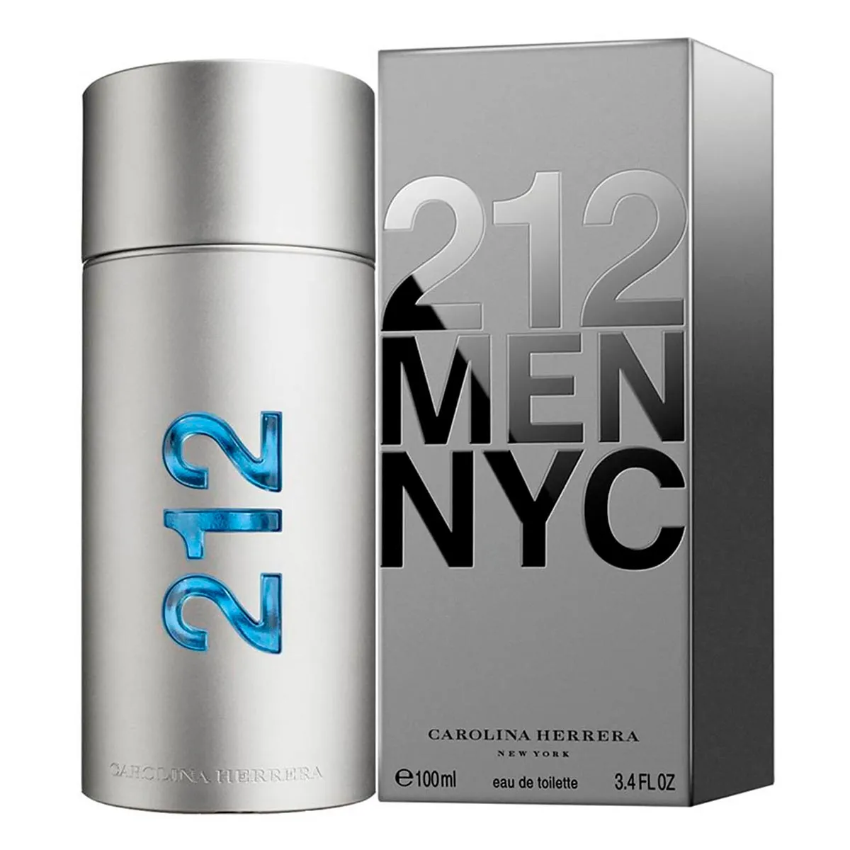 Fragancia para Caballero Carolina Herrera 212 Men Eau de Toilette 100ml