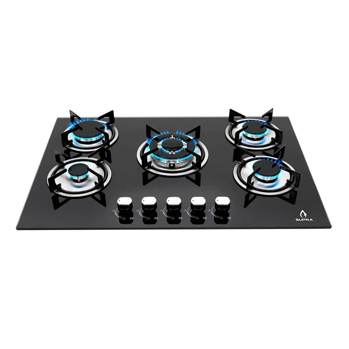 Parrilla a Gas Empotrable Supra Brioni de 76 cm con 5 Quemadores