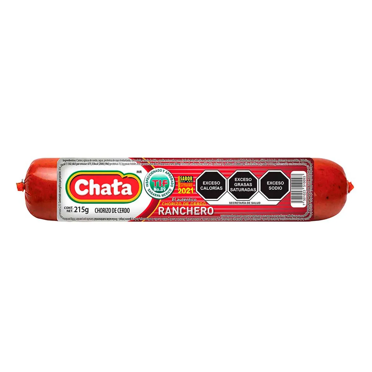 Chorizo Chata Ranchero 215g