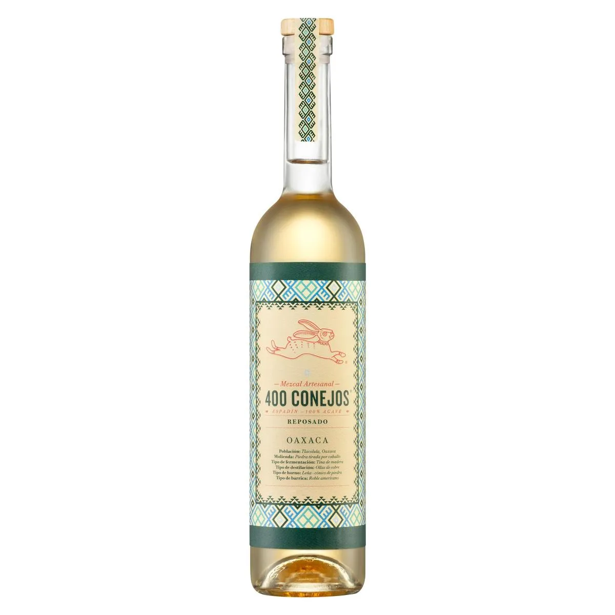 Mezcal 400 Conejos Reposado 700ml