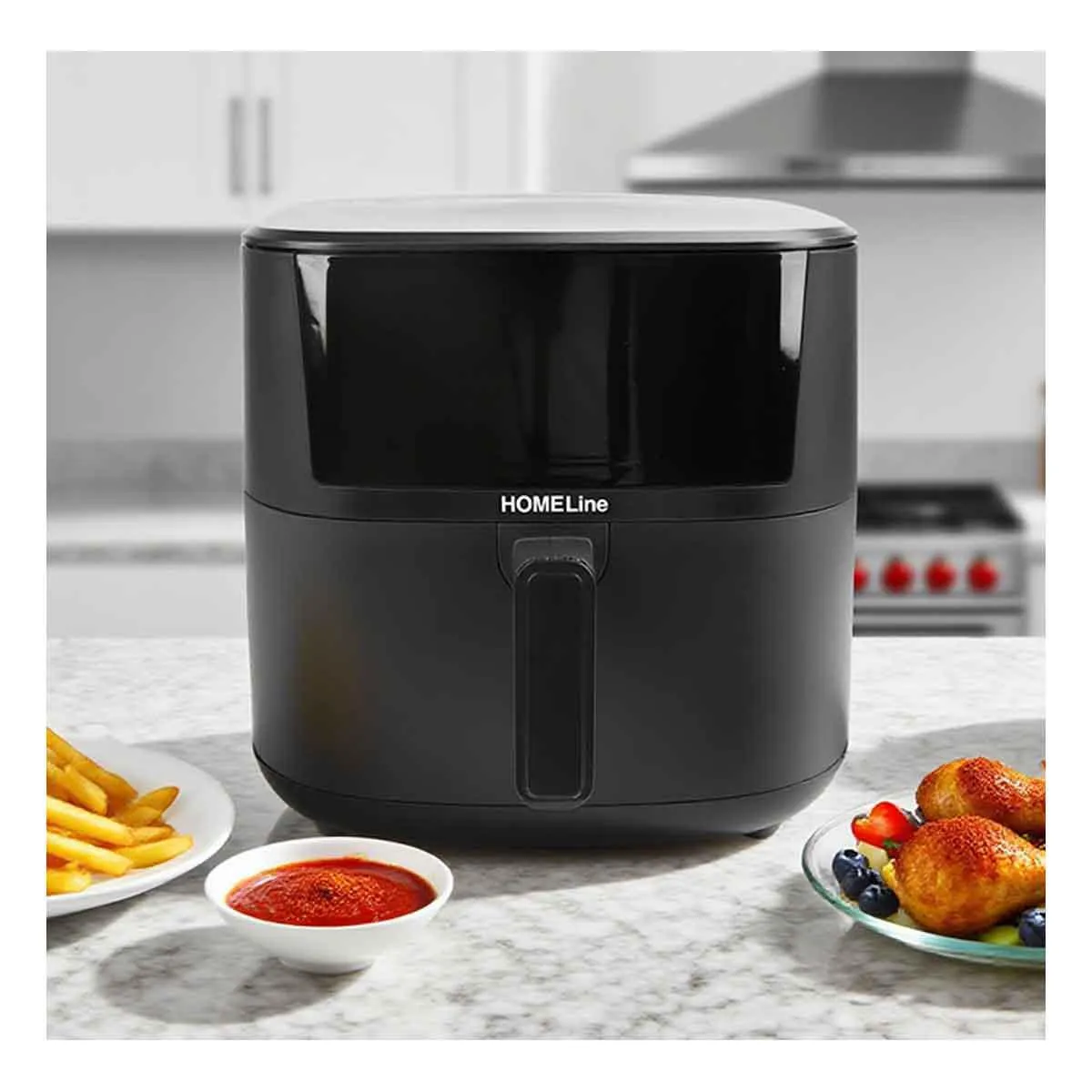 Freidora de Aire Home Line 2200W 8L Negro