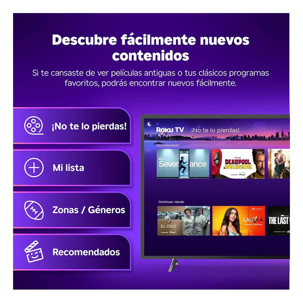 Streaming Roku Stick 3840MX