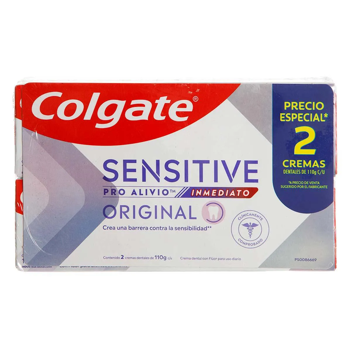 Pasta Dental Colgate Sensitive Original Inmediato 110g