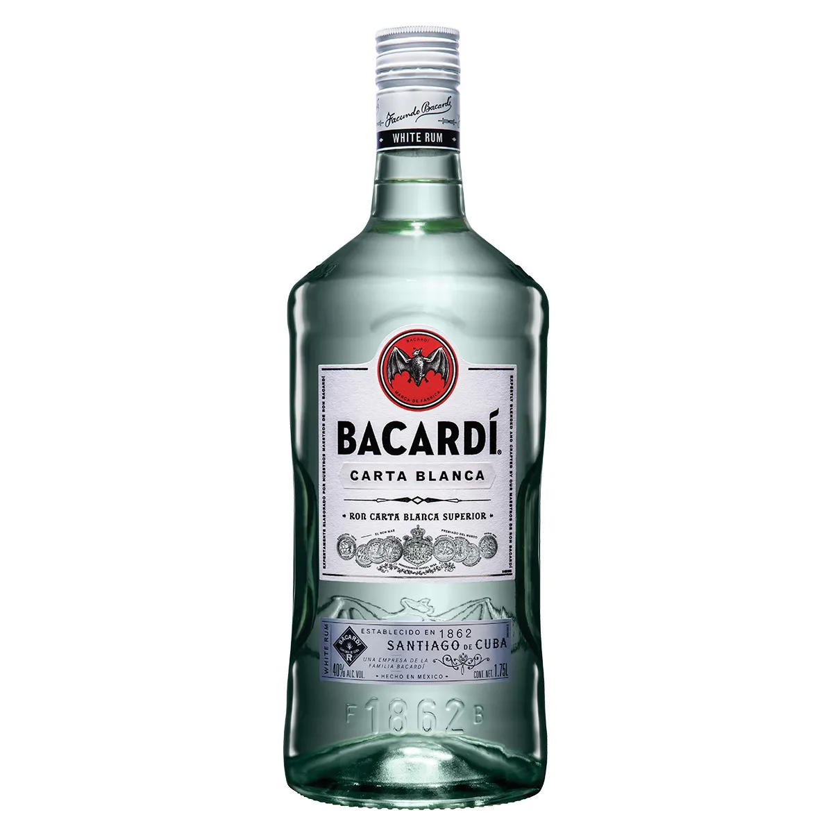 Ron Bacardí Carta Blanca 1.75L