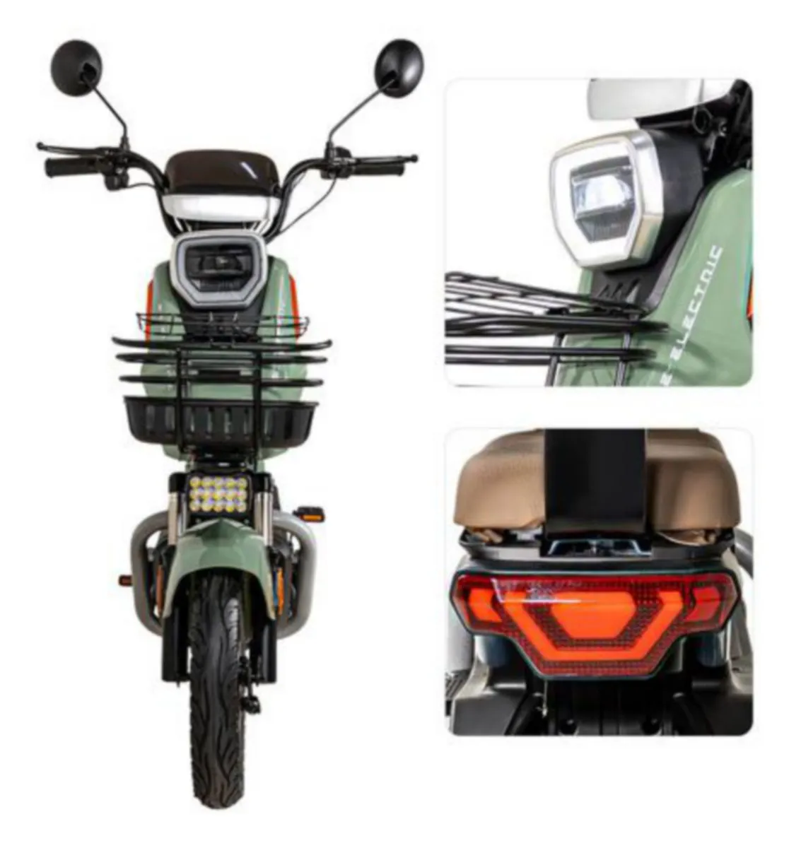 Bicicleta Electrica Moto Bici Scooter 3 Vel 55km/h 500w 12v Bizmo