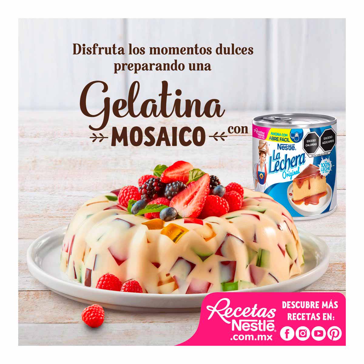 Leche Condensada Nestlé La Lechera Original 375g