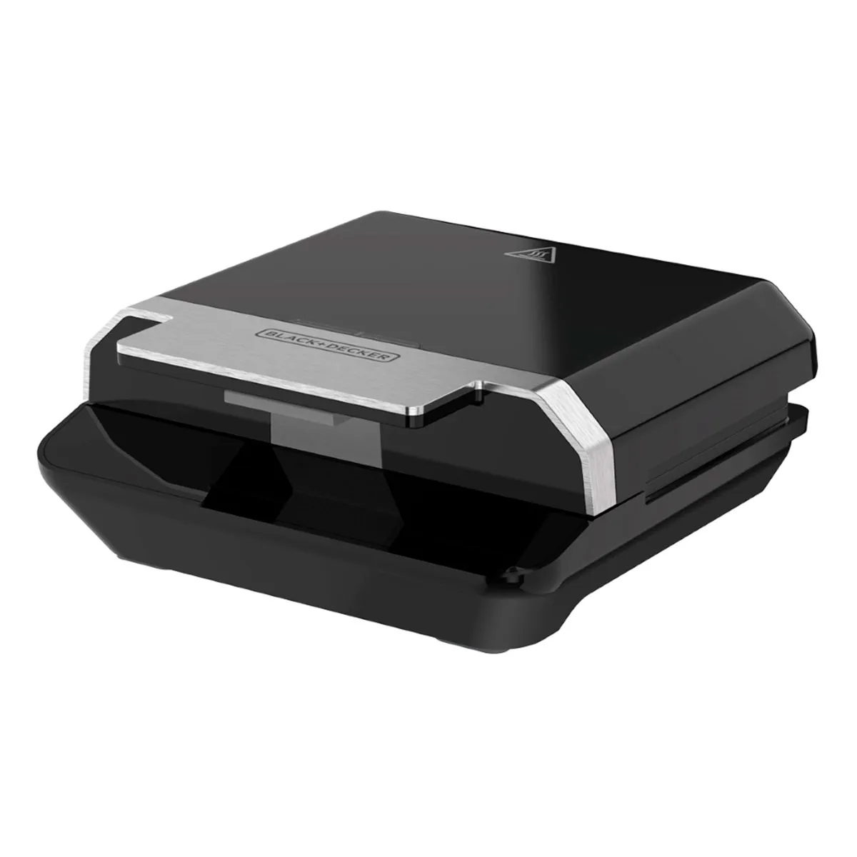 Sandwichera Black and Decker 2 Porciones Easy Clean 750W SM602F-1BDLA Negra