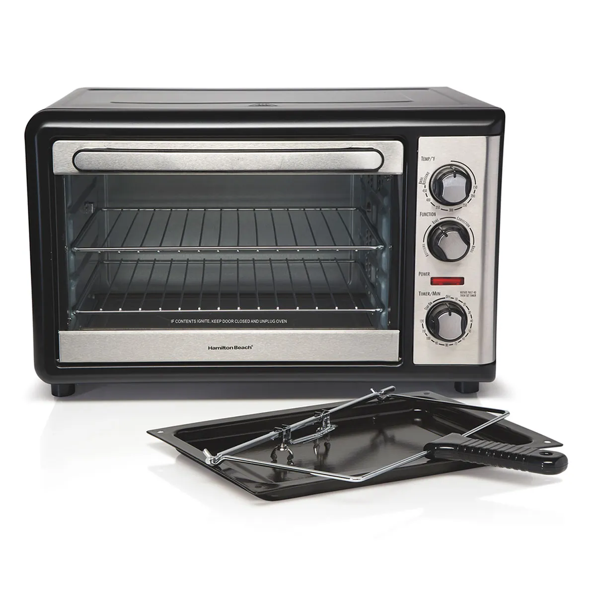 Horno Eléctrico Hamilton Beach 32L 31108 Negro