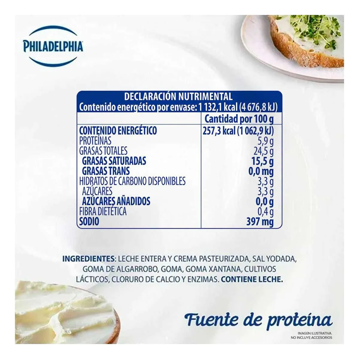 Queso Philadelphia Original 2 Pack 440g