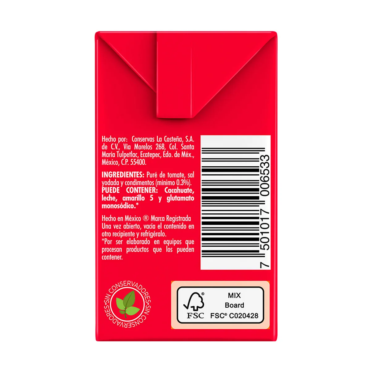 Pure de Tomate La Costeña Condimentado 150g.