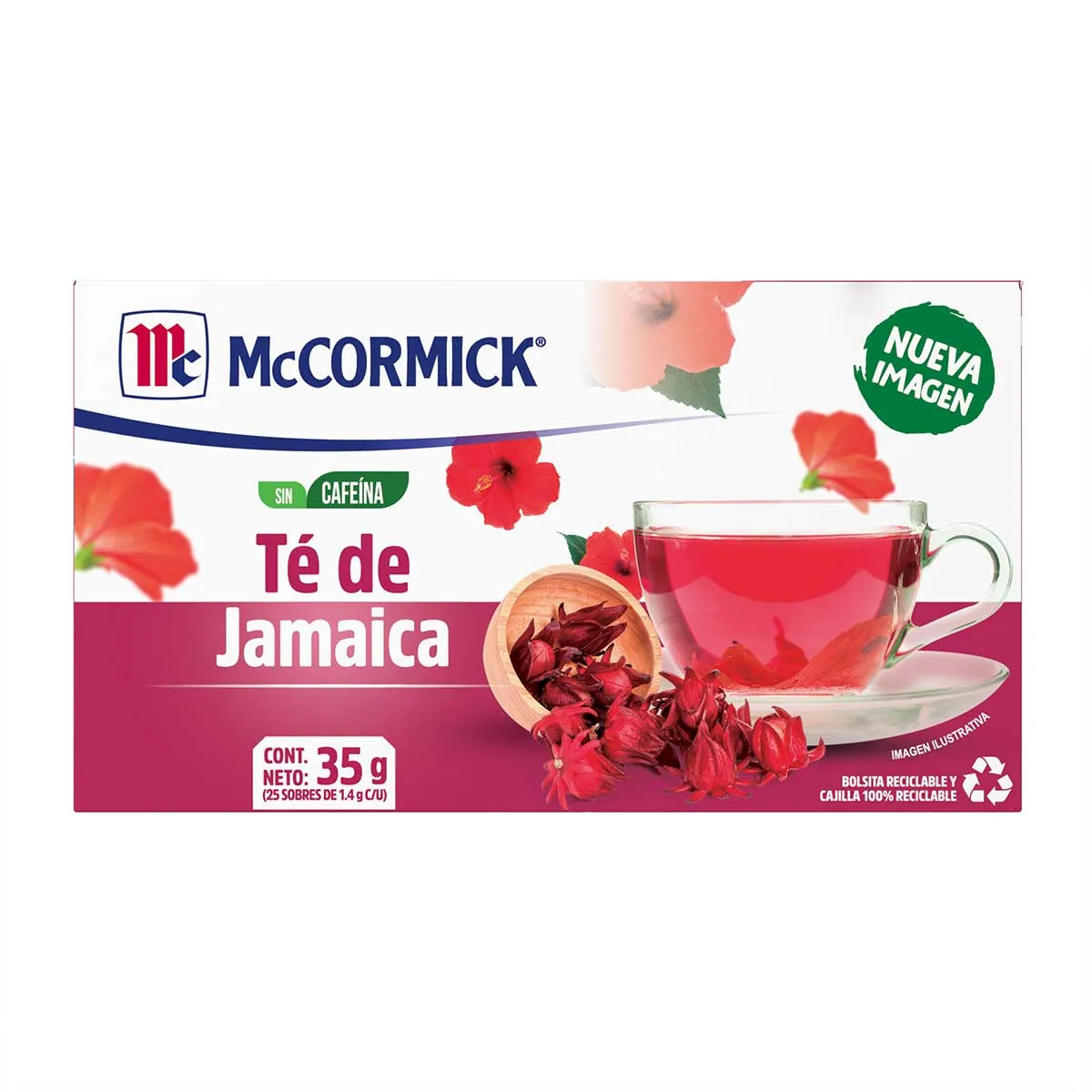 Té Mccormick Jamaica Con 25 Sobres