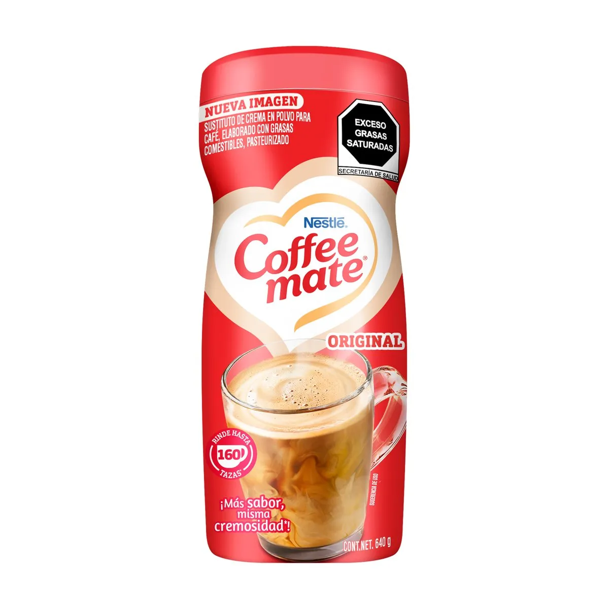 Sustituto De Crema Para Café Coffee Mate En Polvo Sabor Original 640g