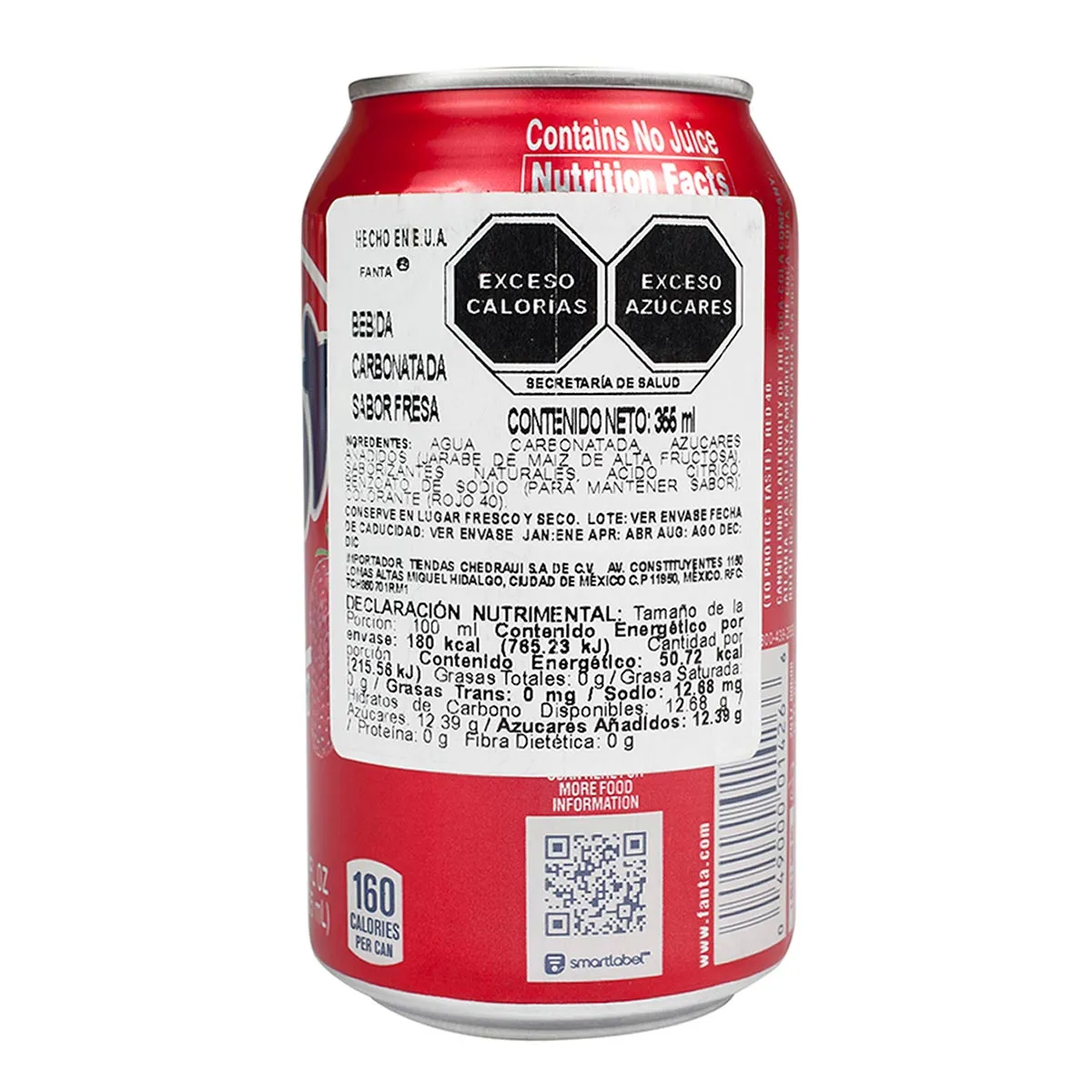 Refresco Fanta Fresa 355ml