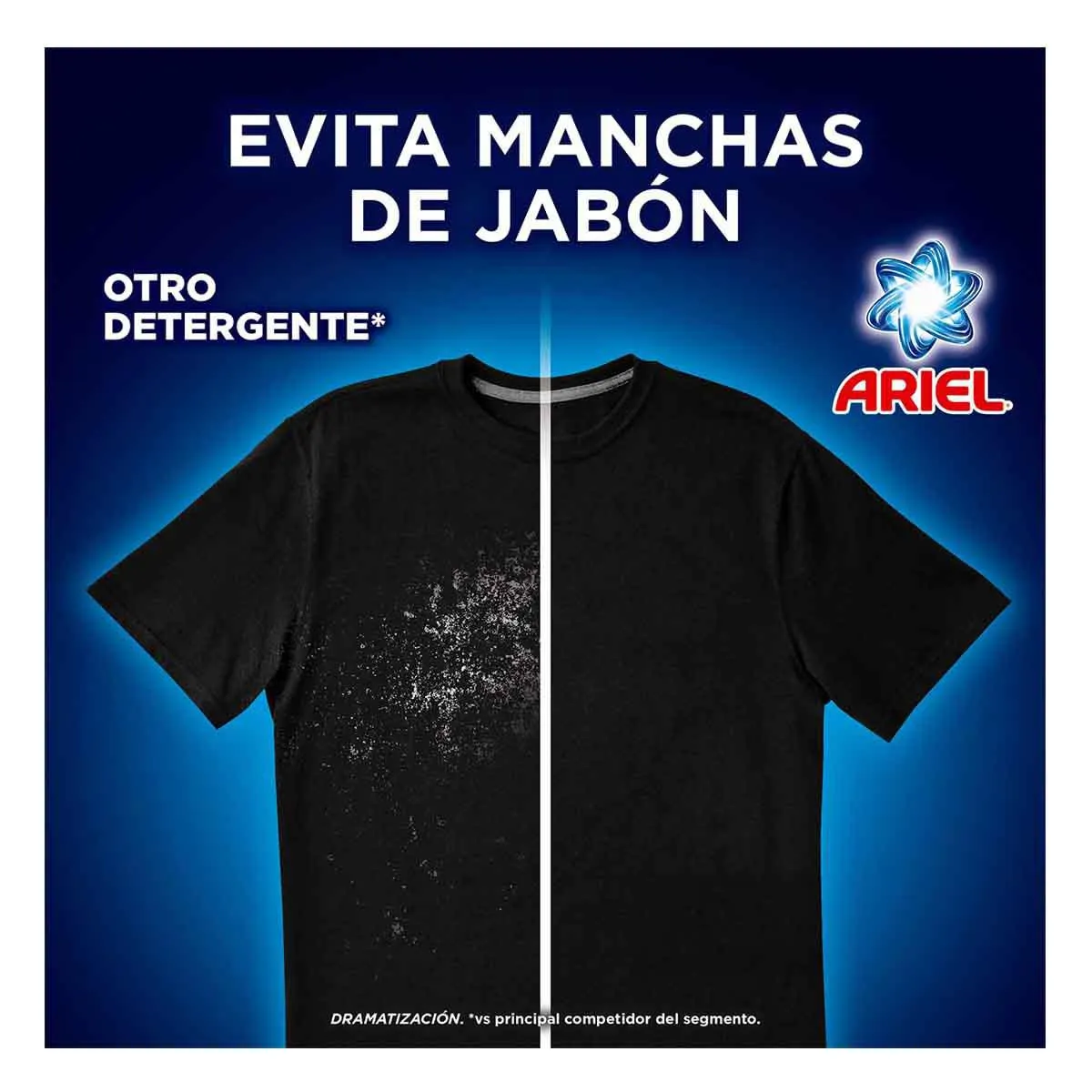 Detergente en Polvo Ariel Poder y Cuidado 33 Lavadas 4Kg