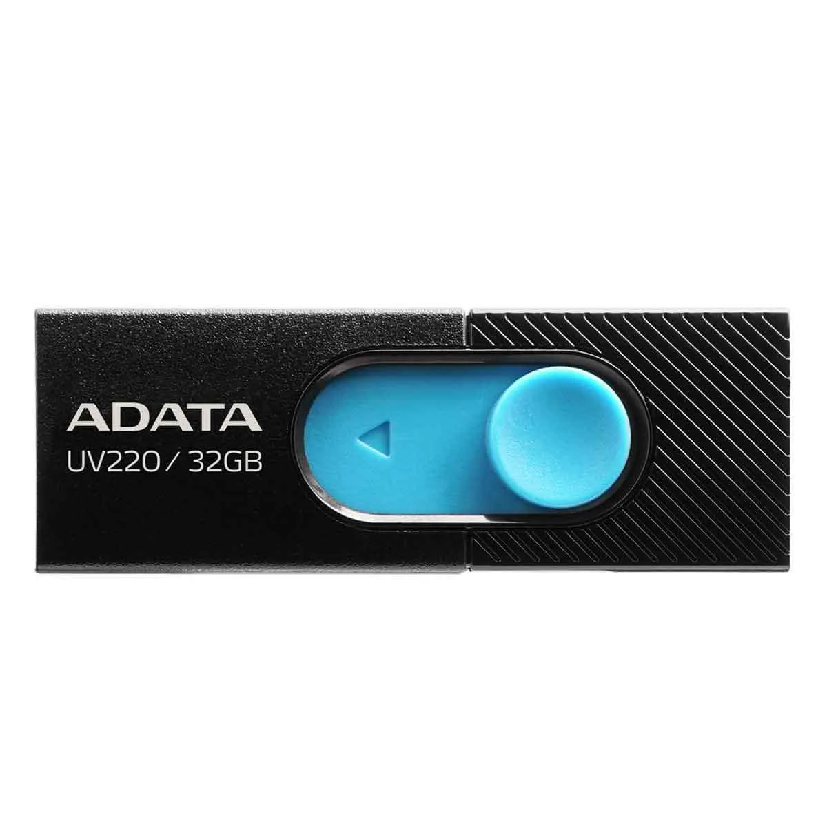 Memoria Adata USB 32GB 2.0 Negro Azul Retráctil AUV220-32G-RBKBL