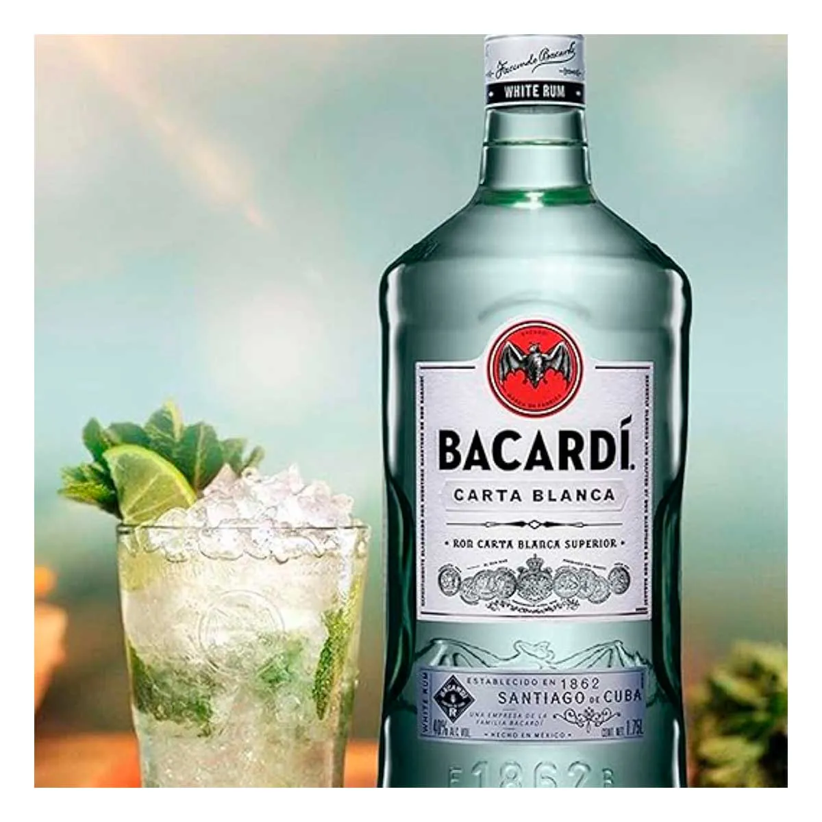 Ron Bacardí Carta Blanca 1.75L